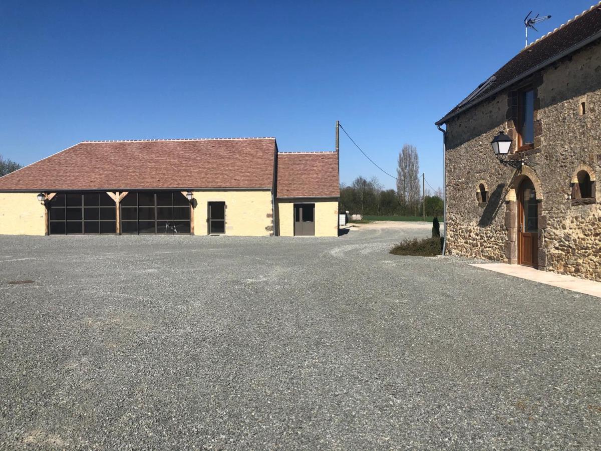 Maison De Vacances Avec Piscine Interieure - Le Grand Champagne Villa Saint-Victeur Exterior foto